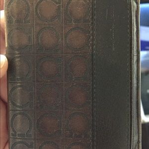 Ferragamo Card Holder Brown